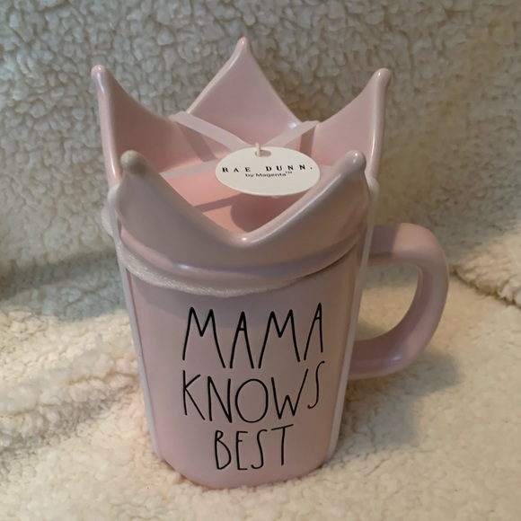 Rae Dunn Other - ❤️HP❤️RAE DUNN “MAMA KNOWS BEST” CERAMIC MUG NWT!